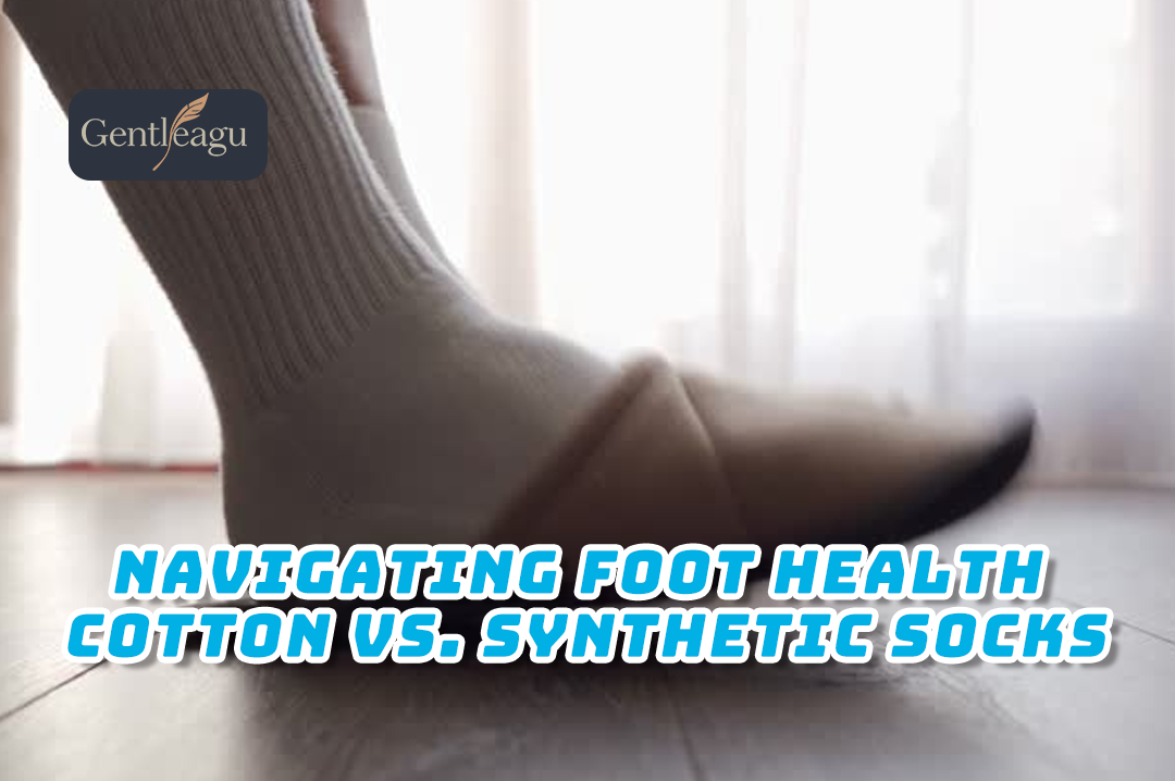 Navigating Foot Health: Cotton vs. Synthetic Socks