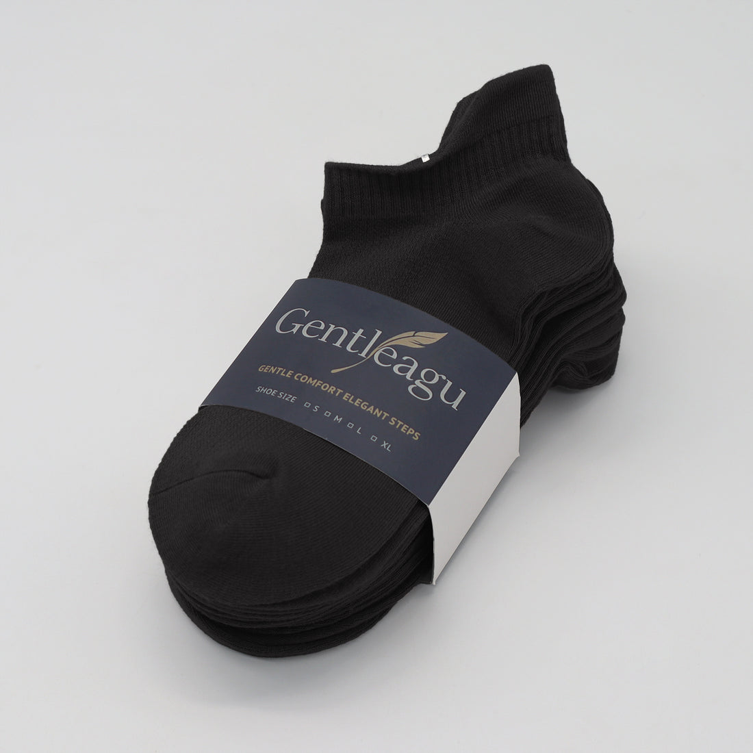 GENTLEAGU Women's No-Show Socks - Thin, Soft Viscose Bamboo with Arch Support Breathable in Bulk Wholesale 50 Pairs