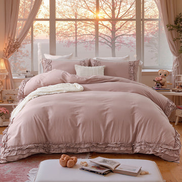 Comforter Set For Adult,100% Cotton 3 Piece Comforter Sets & Bedding for All Season